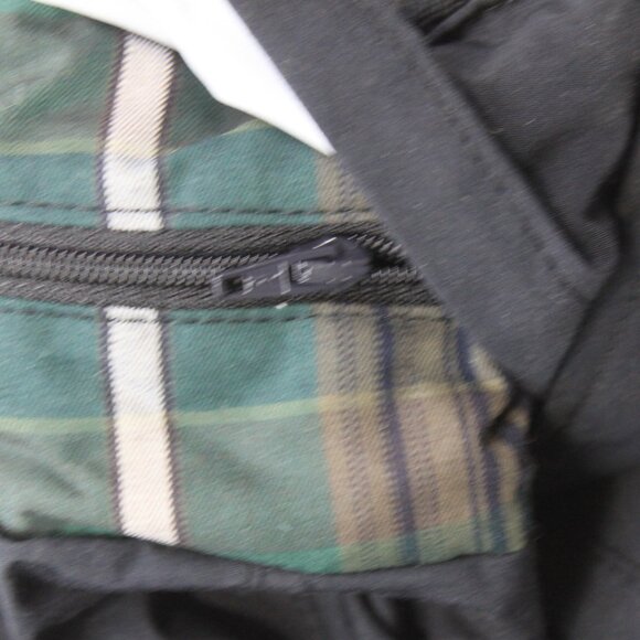 Pendleton Navy Blue Plaid Lined Hooded Rain Coat Jacket - Picture 13 of 15